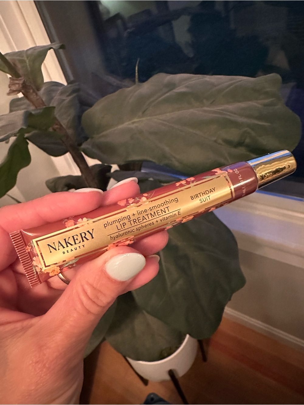 Nakery Plumping Lip Treatment - Birthday Suit (Neutral Pink)/ new with wrap!